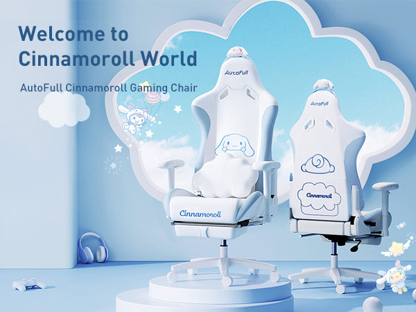 AutoFull Cinnamoroll Gaming Chair