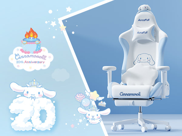 AutoFull Cinnamoroll Gaming Chair