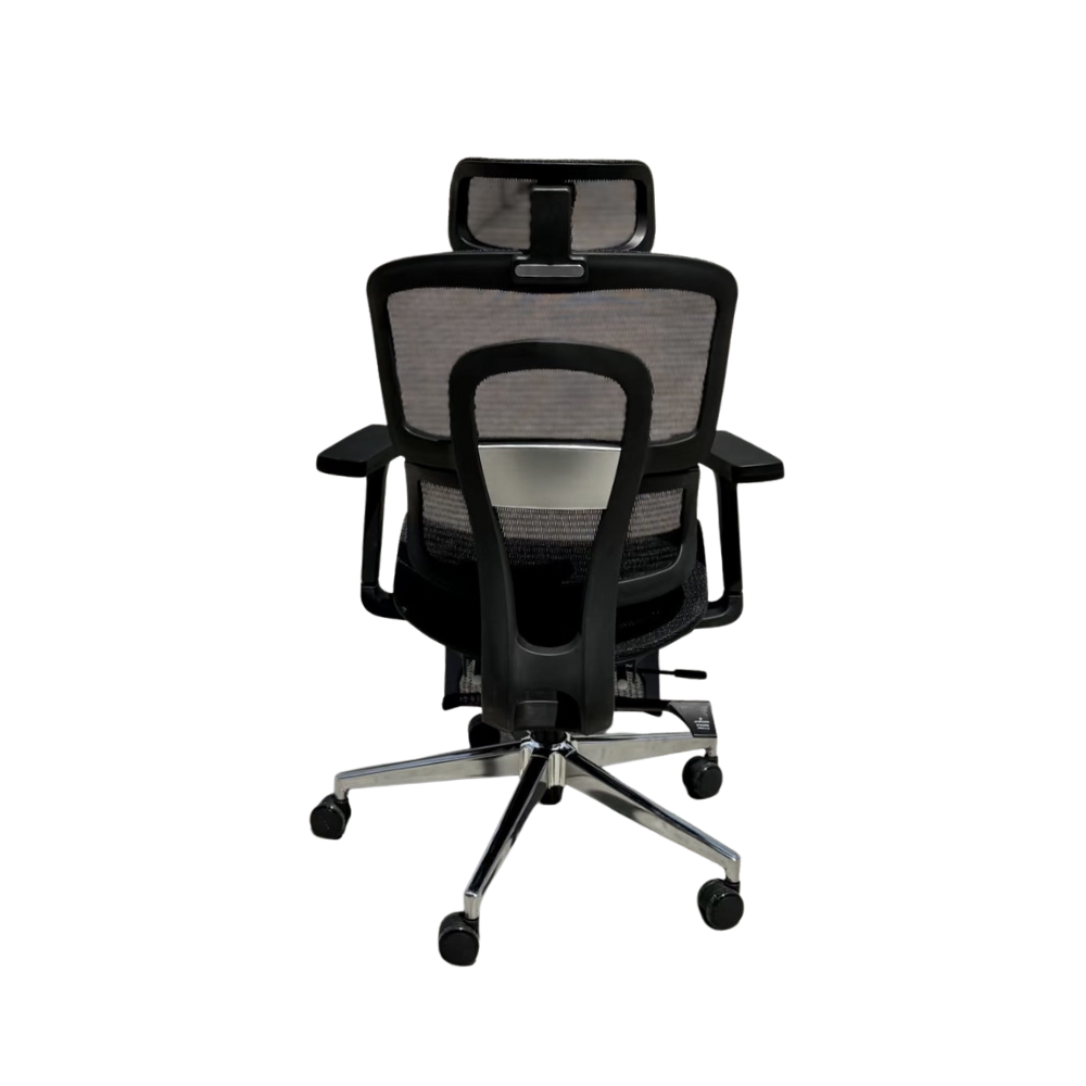 iCraft ErgoCraft Pro Ergonomic Gaming Chair With 4D Armrest & Lumbar support (Black)