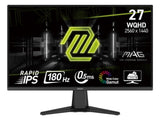 MSI MAG 275QF 27" WQHD Rapid IPS 180Hz 0.5ms Adaptive-Sync Gaming Monitor