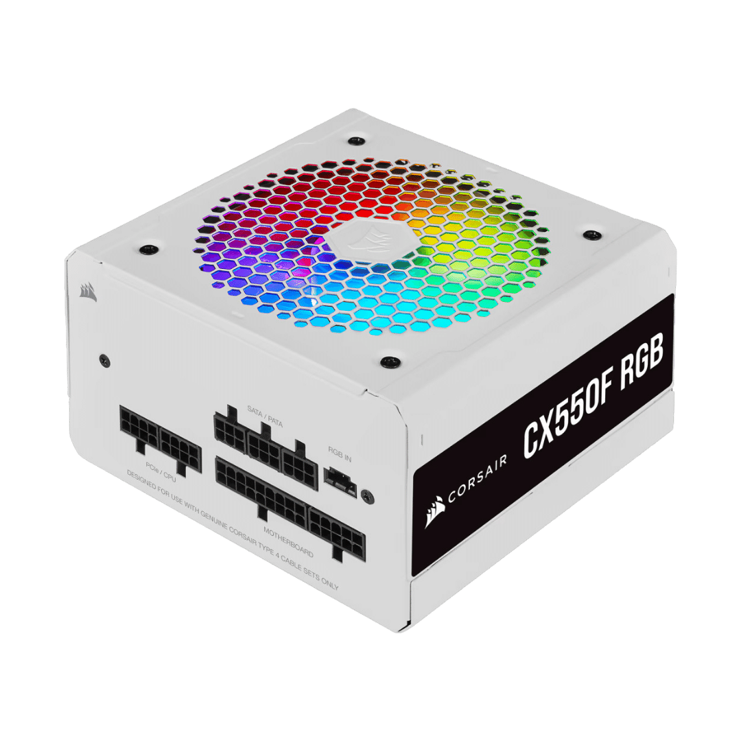 Corsair 550W CX550F RGB 80+ Bronze Power Supply