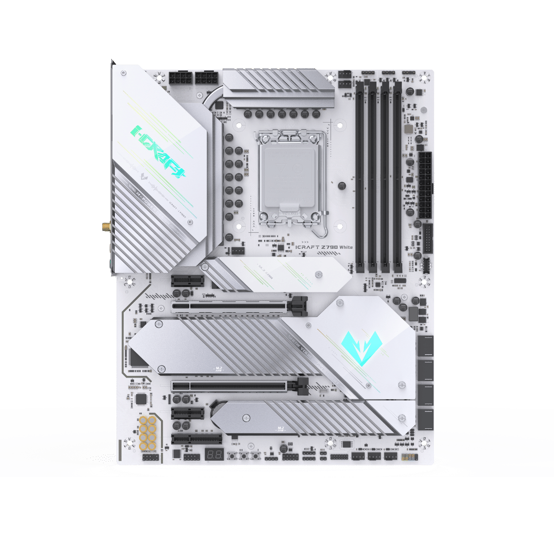 Maxsun iCraft Z790 White WiFi DDR5 LGA 1700 ATX Motherboard