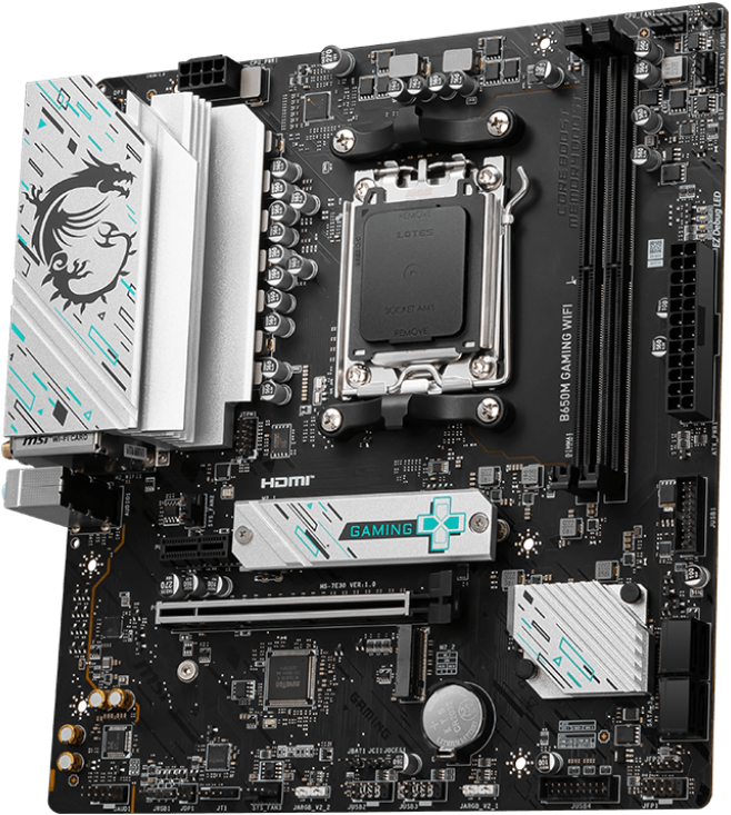 MSI B650M GAMING WIFI AM5 mATX Motherboard