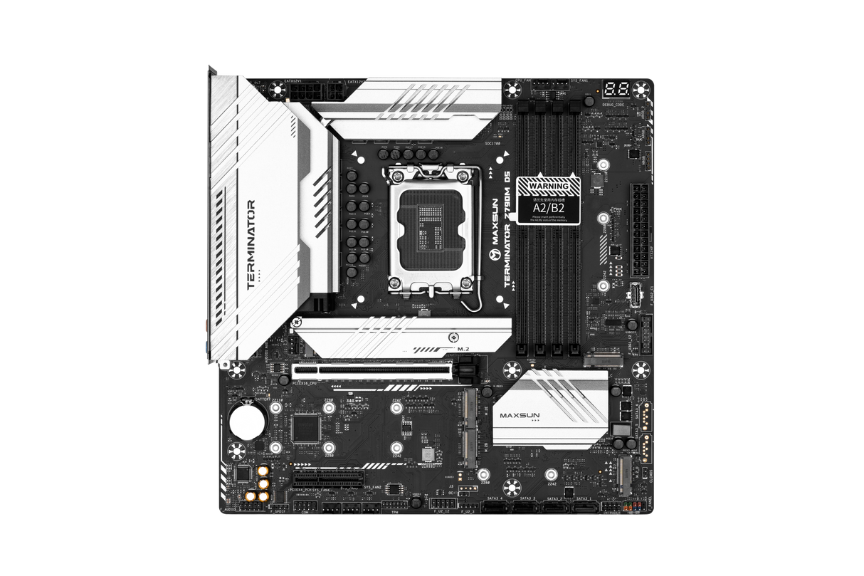 Maxsun Terminator Z790M WiFi DDR5 LGA1700 mATX Desktop Motherboard