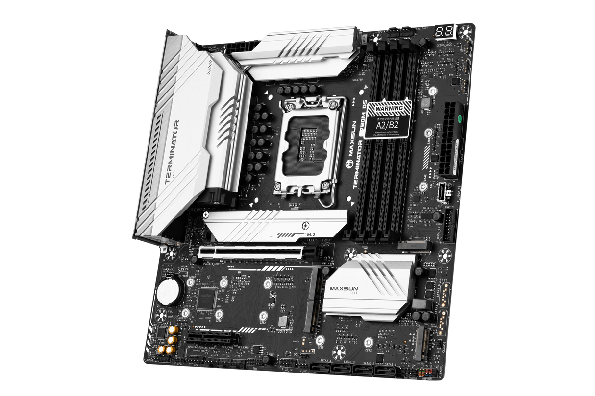 Maxsun Terminator Z790M WiFi DDR5 LGA1700 mATX Desktop Motherboard