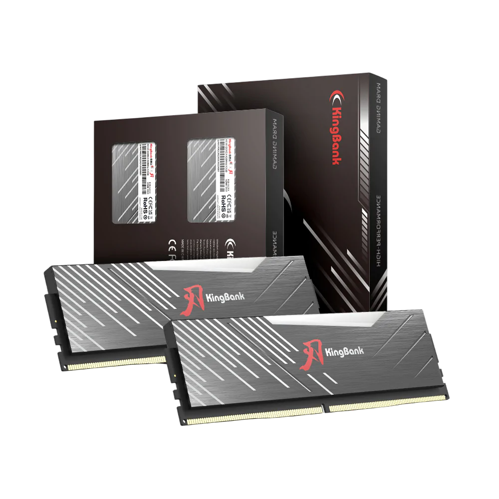 Kingbank KRRB DDR5 6000MHz 16GB*2 UDIMM M Hynix CL30 Black RGB
