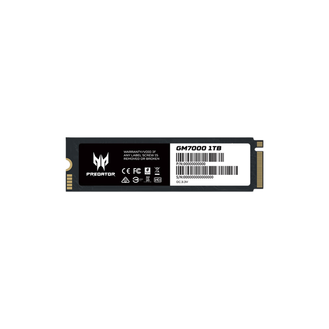 Acer GM7000 PCIe 4.0 M.2 2280 NVMe SSD