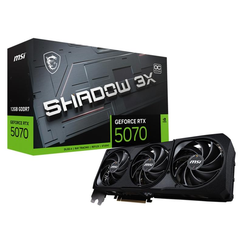 MSI GeForce RTX 5070 12G SHADOW 3X OC